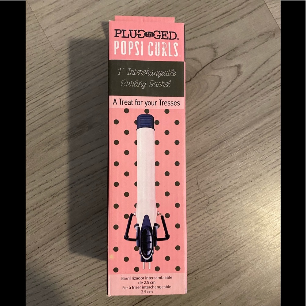 Unplugged curling iron 1” head only not power